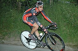 Aitor Pérez Arrieta en su etapa como ciclista profesional