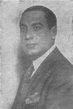 Fotografía de perfil de Luis Jiménez de Asúa