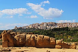 Vista general de Agrigento
