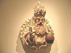 Talla del Salvador, obra de Pere Johan.