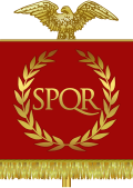 Representación del cargo de emperador romano