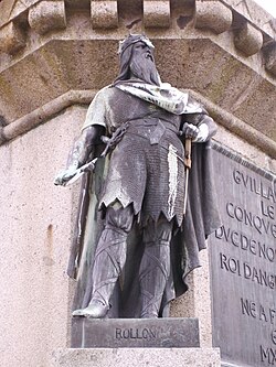 Estatua de Rollón en Falaise