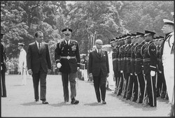 Lleras en Washington con Richard Nixon
