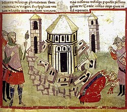 Ilustración antigua sobre la historia de Florencia