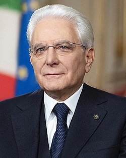 Retrato oficial de Sergio Mattarella