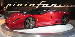 Ferrari P4 5 de 2006 diseñado por Pininfarina