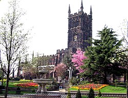 Vista general representativa de Wolverhampton