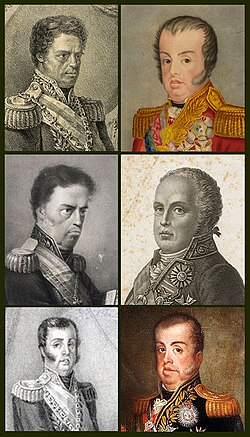 Diversas representaciones de Juan VI