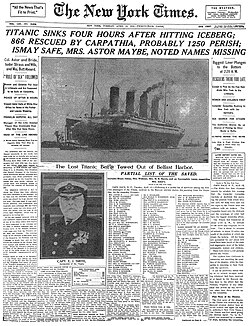 Portada del 16 de abril de 1912