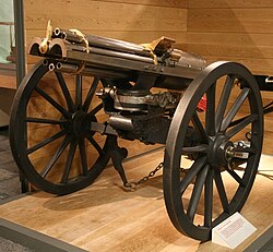 Ametralladora Gatling británica de 1865