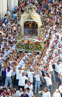 Procesión de la Virgen de la Consolación