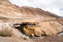 Puente del Inca en la provincia de Mendoza