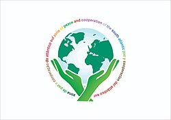 Logotipo oficial de la Zona de Paz y Cooperación del Atlántico Sur