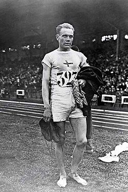 Paavo Nurmi en los Juegos Olímpicos de París 1924