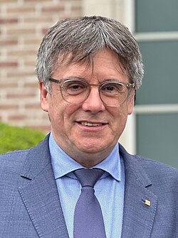 Carles Puigdemont en Waterloo en 2024