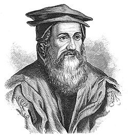 Retrato de Conrad Gessner