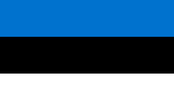 Mapa de localización de Estonia en Europa y la Unión Europea