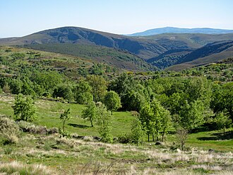 Paisaje montañoso y verde del Parque Natural de Montesinho