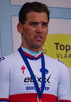 Zdeněk Štybar durante su etapa competitiva