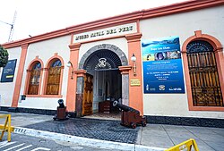 Fotografía del Museo Naval del Perú ubicado en el Callao