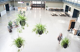 Espacio de la plaza de Tabakalera