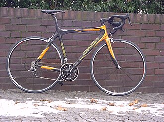 Orbea Orca pintada con los colores del Euskaltel-Euskadi