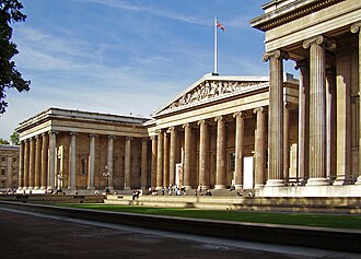 Vista general relacionada con el Museo Británico