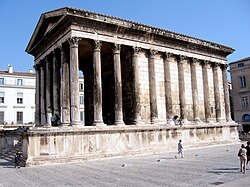La Maison Carrée en Nîmes