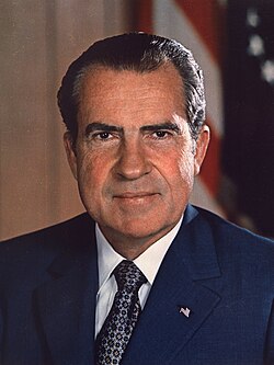 Retrato oficial de Richard Nixon