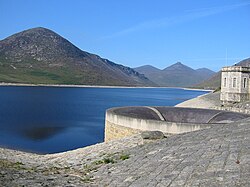 Embalse Silent Valley en el Condado de Down