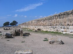 Muralla romana de Ampurias