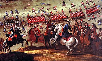 Detalle de la batalla de Almansa