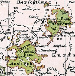 Región de Núremberg, Ansbach, Kulmbach y Bayreuth