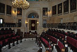 Interior del Salón de plenos