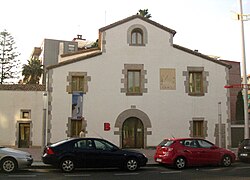 Fachada de la masía Can Verdaguer