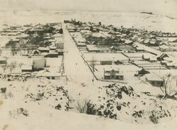 São Joaquim cubierto de nieve en 1968