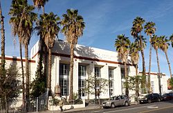 La oficina postal histórica de Hollywood en 2015