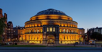 Vista exterior del Royal Albert Hall