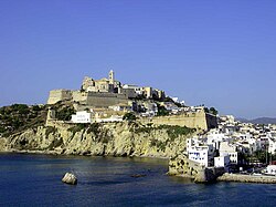 Dalt Vila (Ciudad alta) en Ibiza
