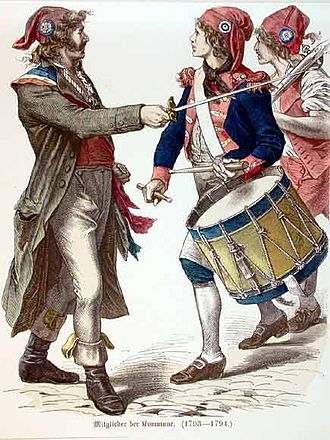 Revolucionarios o tiers état en Francia en 1792