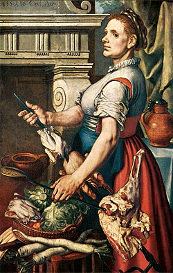 La cocinera, 1559