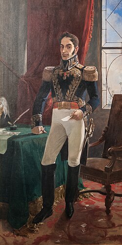 Retrato de Simón Bolívar