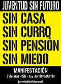 Cartel de Juventud Sin Futuro