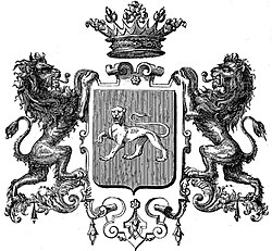 Grabado histórico del marqués de Bréhan