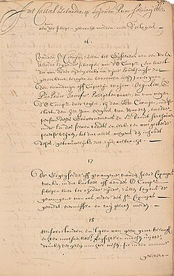 Tratado de Paz de 1662 entre Gobernador Coyett y Koxinga