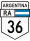 Escudo de la Ruta Nacional 40.