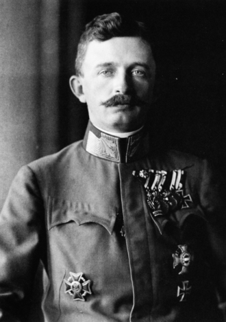 Retrato oficial de Carlos I de Austria