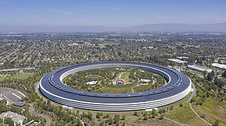Campus principal de Apple Inc. en Cupertino.