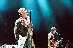 Integrantes de Blur en un evento promocional