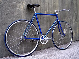 Bicicleta fixie minimalista